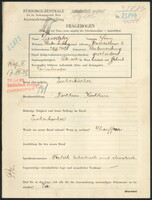 Applicant: Lawetzky, Franz; born 28.7.1902 in Klosterneuburg (Austria); divorced.