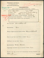 Applicant: Lebensohn, Reisel; born 1870 in Podkamien; widowed.