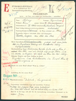 Applicant: Schey, Sigmund; born 3.9.1892 in Lackenbach (Austria); married.