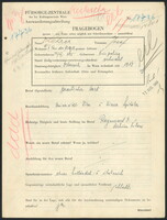 Applicant: Lehrer, Josef; born 27.12.1895 in Kimpolung (Romania); married.