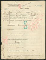 Applicant: Kohn, Helene; born 18.1.1898 in Brody (Lʹvivsʹka oblastʹ, Ukraine); single.