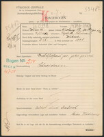 Applicant: Kohn, Irma; born 9.5.1892 in Teplice (Czech Republic); widowed.
