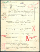 Applicant: Munk, Josef; born 22.12.1892 in Kaposvar (Hungary); married.