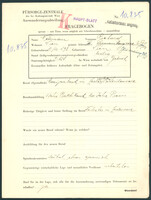 Applicant: Neuman, Richard; born 12.12.1898 in Vienna (Austria); single.