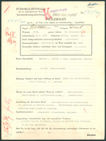 Applicant: Neumann, Emil; born 22.1.1889 in Žilina (Slovakia); married.