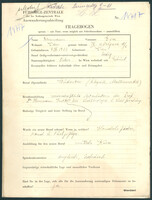 Applicant: Neumann, Eva; born 4.3.1913 in Vienna (Austria); single.