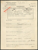 Applicant: Ochs, Delna Golda; born 29.7.1907 in Marijampolė (Lithuania); married.