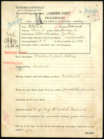 Applicant: Nagel, Ferdinand; born 17.6.1899 in Trnava (Slovakia); married.