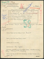 Applicant: Schönberger, Paul; born 12.3.1896 in Neudörfl (Burgenland, Austria); married.