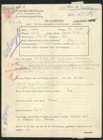 Applicant: Schreier, Alois Robert; born 21.6.1903 in Vienna (Austria); single.