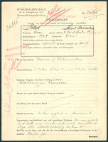 Applicant: Pollak, Heinrich Maximilian; born 1908 in Vienna (Austria); married.