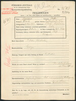 Applicant: Mendelonci, Janka; born 16.5.1893 in Plvesti; single.