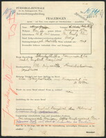 Applicant: Mingelgrün, Wilhelm Mates Wolf; born 26.7.1903 in Neu Sandez (Poland); single.