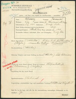 Applicant: Schwarz, Samuel; born 8.12.1904 in Brody (Lʹvivsʹka oblastʹ, Ukraine); single.