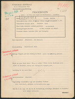 Applicant: Freund, Herta; born 27.11.1912 in Vienna (Austria); single.