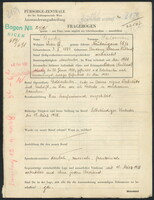 Applicant: Piavky, Salomon Schlome Baruch; born 13.6.1883 in Bendery (Moldova); married.