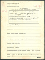 Applicant: Pressburger, Gustav; born 10.6.1879 in Czechoslovakia; married.