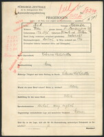 Applicant: Rad, Alexander; born 14.2.1895 in Vynnyky (Lʹvivsʹka oblastʹ, Ukraine); married.