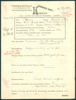 Applicant: Reiser, Mechel; born 4.1.1900 in Sassow (Ukraine); married.