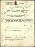 Applicant: Reitmann, Leopold; born 17.7.1897 in Leoben (Styria, Austria); married.