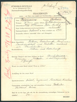 Applicant: Reismann, Oskar; born 23.8.1892 in Theben Neudorf (Slovakia); married.