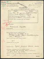 Applicant: Rath, Jakob; born 20.11.1910 in Kolomea; single.