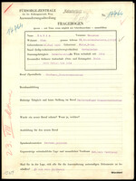 Applicant: Rubin, Heinrich; born 13.6.1895 in Dukla (Poland); married.
