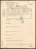 Applicant: Rubin, Ida Sara; born 15.5.1875 in Chernivt︠s︡i (Ukraine); widowed.