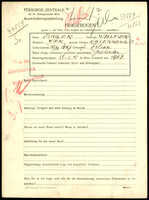 Applicant: Singer, Walter; born 10.9.1897 in Žilina (Slovakia); divorced.
