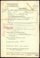 Applicant: Singer, Mirjam; born 11.5.1901 in Eger; divorced.