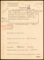 Applicant: Singer, Max ; born 1.10.1906 in Frankfurt am Main (Germany); married.