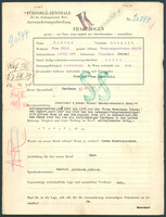 Applicant: Rotter, Leopold; born 19.12.1897 in Cieszanow; single.