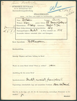 Applicant: Rothstein, Irma; born 19.3. in Rostov-na-Donu (Russia); single.