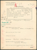 Applicant: Roth, Ludwig Israel; born 10.1.1890 in Munich (Germany); single.