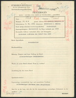 Applicant: Rie, Paul; born 5.6.1889 in Trebitsch (Czech Republic); married.