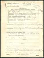 Applicant: Rubinstein, Leo; born 27.4.1874 in Slonim; married.