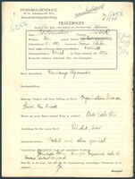 Applicant: Rubinstein, Isak; born 23.4.1897 in Tezerna; married.