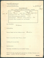 Applicant: Rückhaus, Leiser; born 12.3.1871 in Gwozdziec; married.