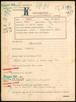 Applicant: Sobel, Rudolf; born 25.4.1903 in Vienna (Austria); single.
