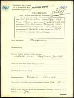 Applicant: Sobelsohn, Schaje Wolf; born 1.6.1906 in Ternopilʹ (Ukraine); married.