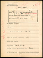 Applicant: Solomon, Toni; born 21.11.1901 in Sadhora (Chernivtsi, Ukraine); married.