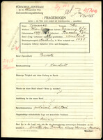 Applicant: Sommer, Ita; born 19.4.1868 in Buchach (Ukraine); widowed.