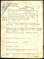 Applicant: Sommer, Dawid; born 3.11.1898 in Storozynetz (Ukraine); married.
