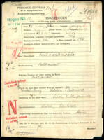 Applicant: Sokal, Ludwig; born 25.4.1908 in Lʹviv (Ukraine); single.