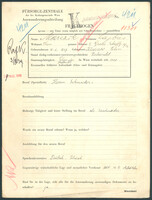 Applicant: Marczik, Lajbus; born 15.6.1897 in Kleszczów; married.