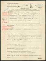 Applicant: Pechmann, Erwin; born 29.6.1916 in St Georgen (Slovakia); single.