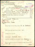 Applicant: Segal (Frimet), Juda; born 10.7.1893 in Dorohoi (Romania); married.