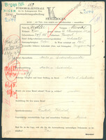 Applicant: Seidler, Mendel; born 29.10.1885 in Ternopilʹ (Ukraine); married.