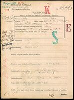 Applicant: Selzer, Hans; born 8.7.1900 in Vienna (Austria); single.