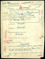 Applicant: Markus, Jäkel; born 20.8.1878 in Kunaszow (Poland); married.
